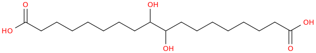 Octadecanedioic acid, 9,10 dihydroxy 
